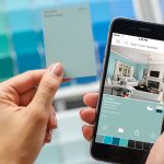 With the ColorSnap Visualizer mobile app, customers can scan the new 2-by-3-inch color chip with their iPhone or Android smart phone for instant access to room scenes featuring that color, options for coordinating colors, and more.