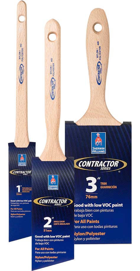 Contractor Series Nylon/Polyester Brushes