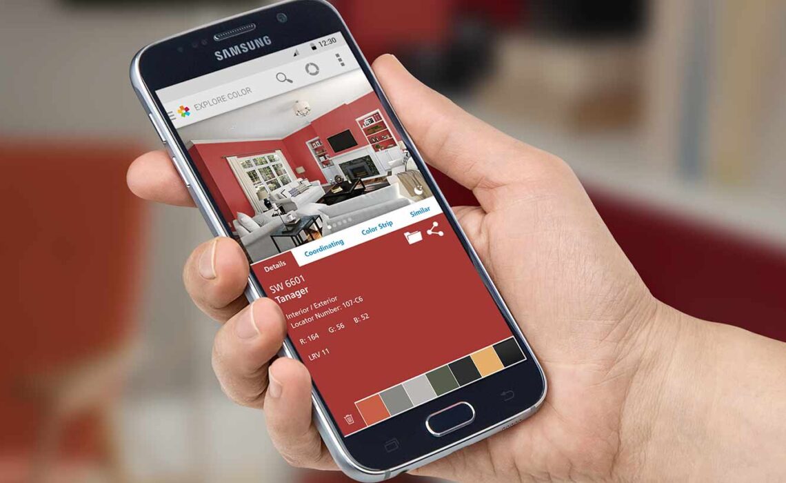 ColorSnap Visualizer app on Android