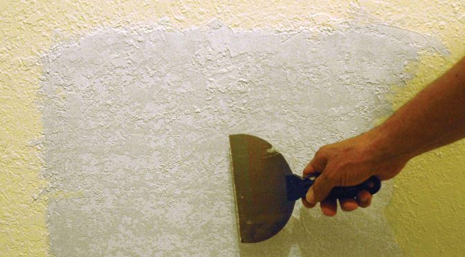 How to Repair Damaged Textured Drywall