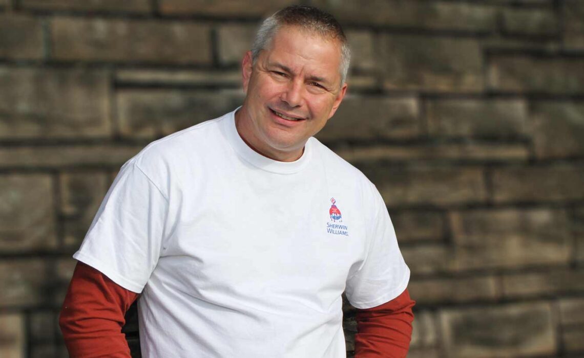 Dan Petrulak, owner of DP Ready 2 Paint