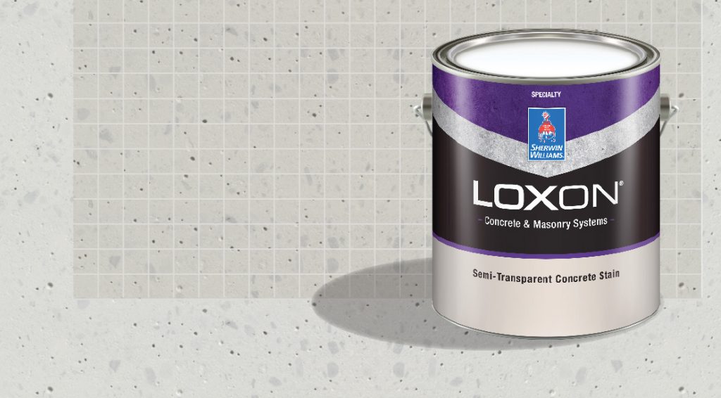 Loxon Semi-Transparent Vertical Concrete Stain