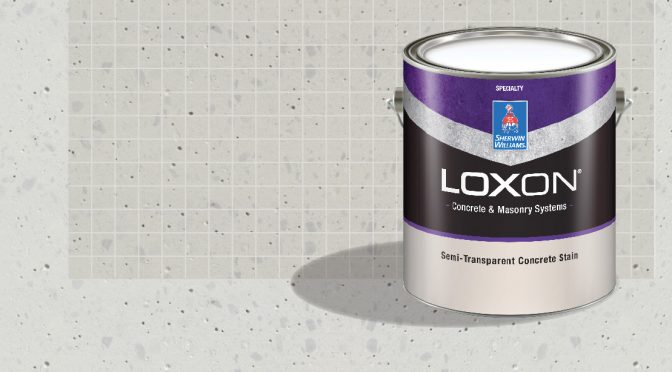 Loxon Semi-Transparent Vertical Concrete Stain