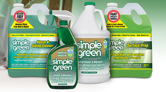 Simple Green products are specifically designed for performance and safety.