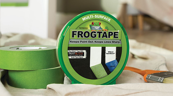 FrogTape<sup>®</sup> Brand Painter’s Tape