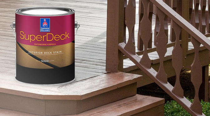 SupderDeck<sup>®</sup> Solid Color Exterior Stain