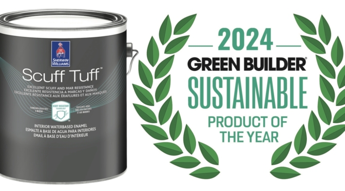 Scuff Tuff™ Named 2024 Green Builder<sup>®</sup> Sustainable Product of the Year